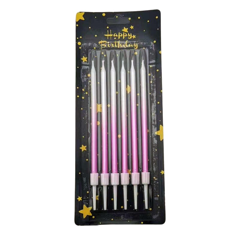 30/50 ボックスグラデーションカラー誕生日キャンドルケー - Candle Supply のレビューと価格