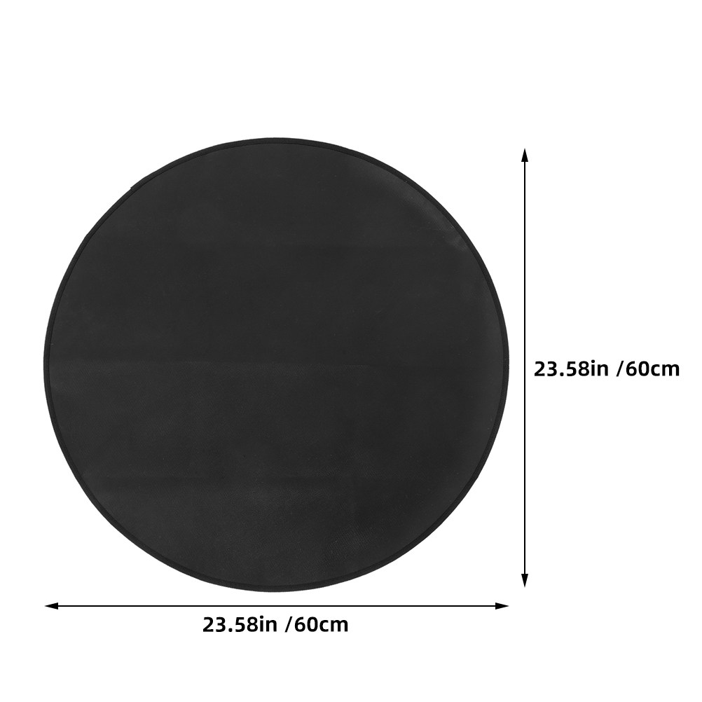 丸型耐火BBQマット 24インチ 耐熱性 アウトドアグリルパ - Heat Resistant Mat のレビューと価格