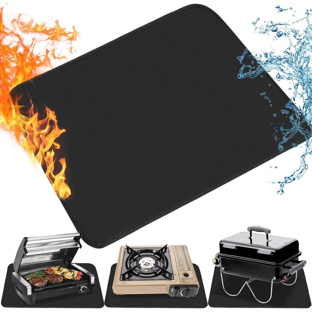 15 x 18 グリルマット - 耐熱BBQテーブルトップグ - Heat Resistant Mat のレビューと価格