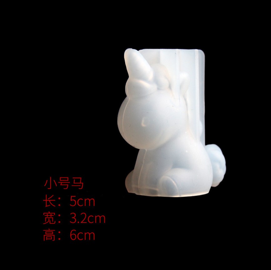 透明ユニコーンシリコーンエポキシ樹脂金型ジオメトリクマウサギ - Candle Supply のレビューと価格