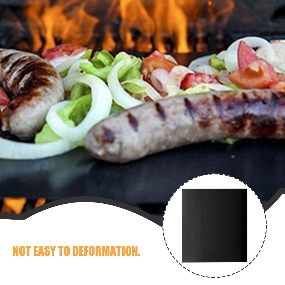 耐熱性ノンスティックBBQグリルマット3枚セット、ガスグリル - Heat Resistant Mat のレビューと価格