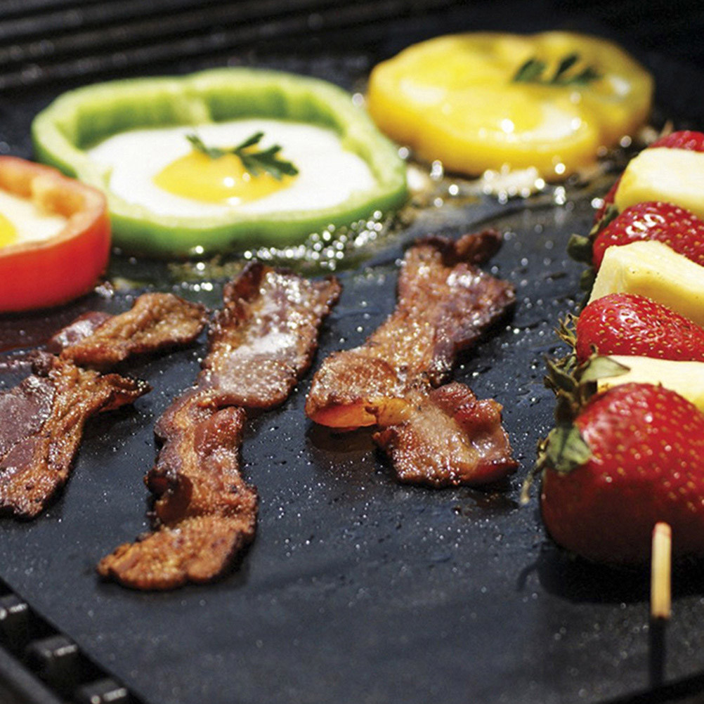 耐熱性ノンスティックBBQグリルマット3枚セット、ガスグリル - Heat Resistant Mat のレビューと価格