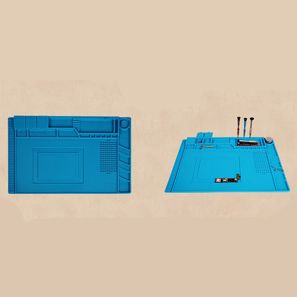 S-160シリコン製携帯電話修理マット、耐熱性、磁気帯電防止 - Heat Resistant Mat のレビューと価格