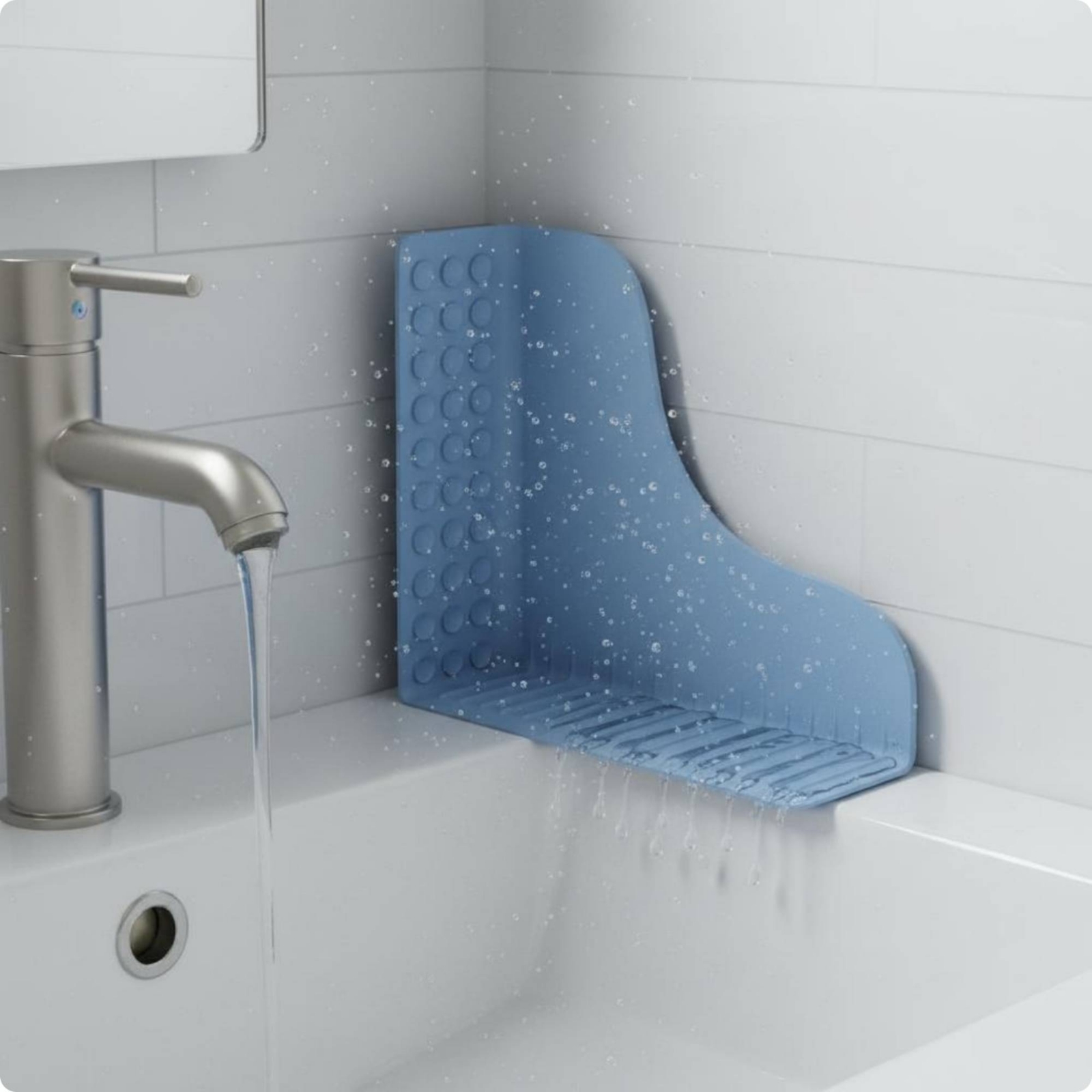 水はね防止マット BPAフリー 耐熱 カウンター排水トレイオ - Heat Resistant Mat のレビューと価格